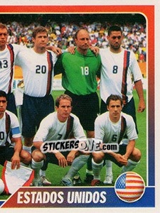 Sticker Equipo Estados Unidos - Copa América. Venezuela 2007 - Navarrete