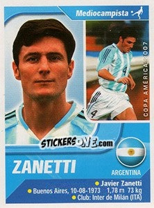 Figurina Javier Zanetti