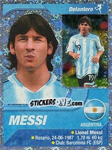 Sticker Messi - Copa América. Venezuela 2007 n. 188 - Navarrete