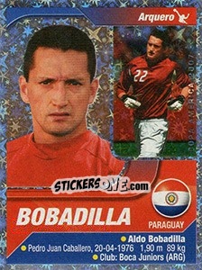 Sticker Bobadilla - Copa América. Venezuela 2007 - Navarrete