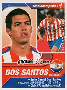 Sticker Dos Santos - Copa América. Venezuela 2007 n. 198 - Navarrete