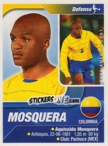 Sticker Mosquera - Copa América. Venezuela 2007 - Navarrete