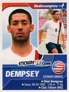 Sticker Dempsey - Copa América. Venezuela 2007 n. 230 - Navarrete