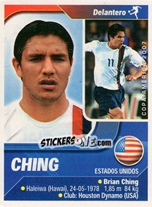 Cromo Ching - Copa América. Venezuela 2007 n. 235 - Navarrete