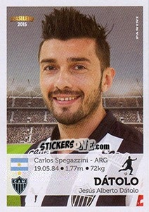 Sticker Dátolo - Campeonato Brasileiro 2015 - Panini