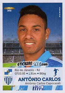 Cromo Antônio Carlos - Campeonato Brasileiro 2015 n. 35 - Panini