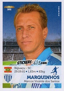 Cromo Marquinhos - Campeonato Brasileiro 2015 n. 42 - Panini