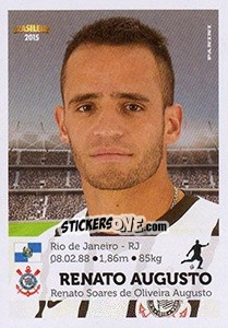 Sticker Renato Augusto - Campeonato Brasileiro 2015 n. 76 - Panini