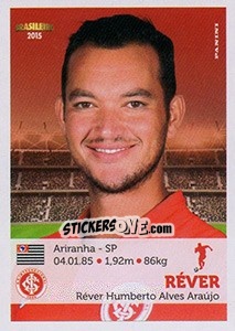 Sticker Réver - Campeonato Brasileiro 2015 n. 197 - Panini
