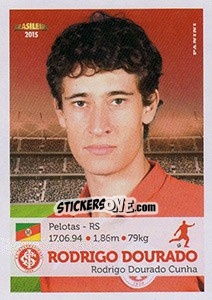 Sticker Rodrigo Dourado - Campeonato Brasileiro 2015 n. 203 - Panini