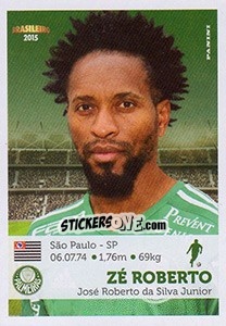 Sticker Zé Roberto - Campeonato Brasileiro 2015 n. 230 - Panini