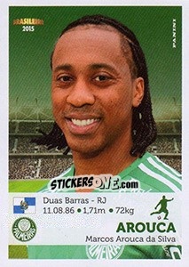 Sticker Arouca - Campeonato Brasileiro 2015 n. 232 - Panini