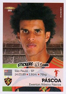 Cromo Páscoa - Campeonato Brasileiro 2015 n. 292 - Panini