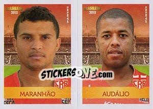 Sticker Maranhão / Audálio - Campeonato Brasileiro 2015 - Panini