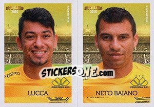 Sticker Lucca / neto Baiano - Campeonato Brasileiro 2015 - Panini