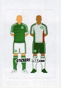 Cromo Uniforme - Campeonato Brasileiro 2015 n. E57 - Panini