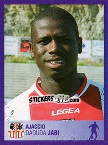 Figurina Daouda Jabi - FOOT 2005-2006 - Panini