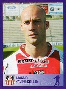Sticker Xavier Collin - FOOT 2005-2006 n. 41 - Panini