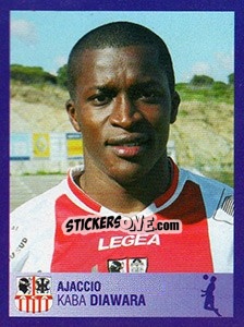 Sticker Kaba Diawara - FOOT 2005-2006 n. 52 - Panini