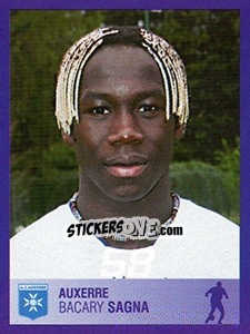 Sticker Bacary Sagna - FOOT 2005-2006 n. 58 - Panini