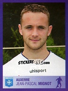 Sticker Jean-Pascal Mignot - FOOT 2005-2006 n. 61 - Panini
