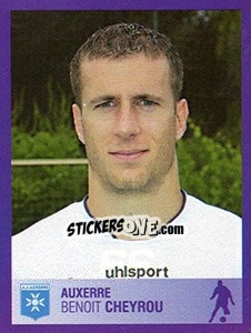 Sticker Benoît Cheyrou - FOOT 2005-2006 - Panini