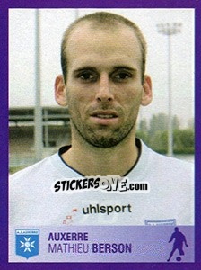 Sticker Mathieu Berson - FOOT 2005-2006 n. 70 - Panini