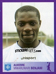 Sticker Mwaruwari Benjani - FOOT 2005-2006 n. 72 - Panini