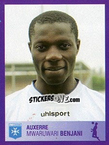 Cromo Mwaruwari Benjani - FOOT 2005-2006 - Panini