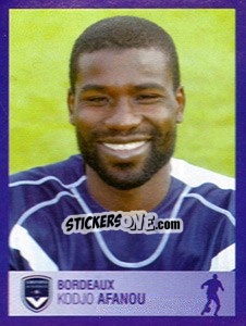 Sticker Kodjo Afanou - FOOT 2005-2006 n. 81 - Panini