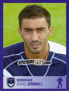 Sticker David Jemmali - FOOT 2005-2006 n. 83 - Panini
