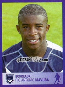 Sticker Rio Antonio Mavuba - FOOT 2005-2006 n. 84 - Panini