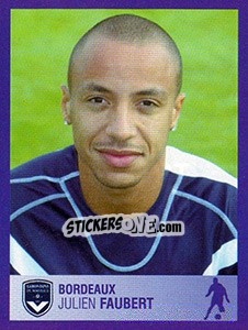 Figurina Julien Faubert - FOOT 2005-2006 - Panini