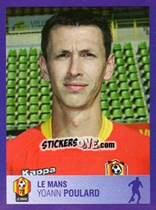 Sticker Yoann Poulard - FOOT 2005-2006 n. 107 - Panini