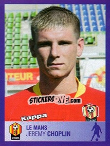 Figurina Jérémy Choplin - FOOT 2005-2006 - Panini