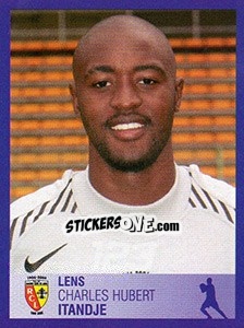 Sticker Charles Hubert Itandje - FOOT 2005-2006 n. 123 - Panini