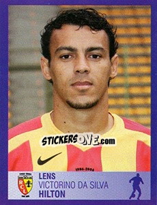 Sticker Vitorino Hilton - FOOT 2005-2006 n. 124 - Panini