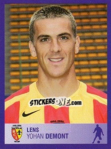Sticker Yohan Demont - FOOT 2005-2006 n. 131 - Panini