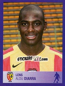Sticker Alou Diarra - FOOT 2005-2006 n. 135 - Panini