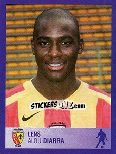 Sticker Alou Diarra - FOOT 2005-2006 - Panini