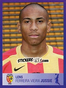 Cromo Ferreira Vieira Jussie - FOOT 2005-2006 - Panini