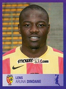 Sticker Aruna Dindane - FOOT 2005-2006 n. 138 - Panini