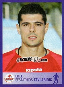 Sticker Stathis Tavlaridis - FOOT 2005-2006 - Panini