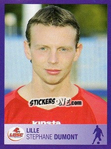 Sticker Stéphane Dumnot - FOOT 2005-2006 n. 154 - Panini