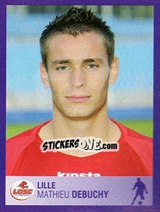 Sticker Mathieu Debuchy - FOOT 2005-2006 n. 155 - Panini