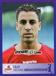 Cromo Hicham Aboucherouane - FOOT 2005-2006 - Panini