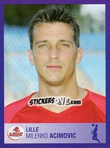 Sticker Milenko Acimovic - FOOT 2005-2006 - Panini