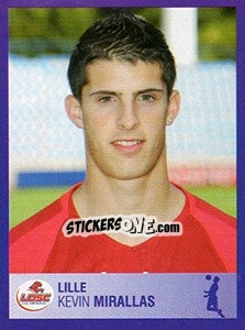 Sticker Kevin Mirallas - FOOT 2005-2006 - Panini