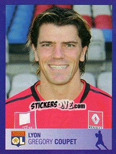 Sticker Grégory Coupet - FOOT 2005-2006 n. 167 - Panini