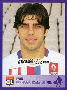 Sticker Pernambucano Juninho - FOOT 2005-2006 n. 174 - Panini